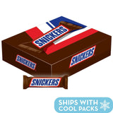 SNICKERS Singles Size Chocolate Candy Bars 1.86-Ounce Bar 48-Count Box