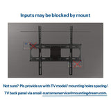 Mounting Dream TV Wall Mounts TV Bracket for Most 32-55 Inch Flat Screen TV/ Mount Bracket, Full Motion TV Wall Mount