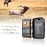 Campark Trail Camera 14MP 1080P 2.4" LCD Game & Hunting Camera