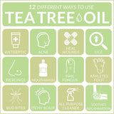 ArtNaturals 100% Pure Tea Tree Essential Oil - (4 Fl Oz / 120ml) - Natural Premium Melaleuca Therapeutic Grade - Great with Soap and Shampoo