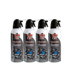 Dust-Off Disposable Compressed Gas Duster, 10 oz Cans, 4 Pack