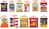 Ultimate Sampler Care Package (40 Count) - Assortments of Snacks, Chips, Cookies, Bars, Candies, Nuts for Office, Meetings, Schools,Friends