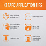 KT Tape Pro Kinesiology Sports Tape, Latex Free, Water Resistant, Therapeutic Tape, Pro & Olympic Choice, Precut & Uncut Options, 1 Roll