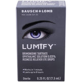 LUMIFY Redness Reliever Eye Drops 0.25 Fl Oz (7.5mL)