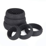 TCSR 6 Different Size Cock Rings - Medical Grade Soft Silicone Penis Rings - Better Sex