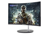 Sceptre 24" Curved 75Hz Gaming LED Monitor Full HD 1080P HDMI VGA Speakers, VESA Wall Mount Ready Metal Black 2019 (C248W-1920RN)