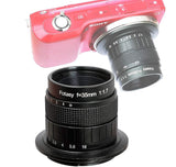 Fotasy 35mm f1.7 Lens for Sony E-Mount Camera, 35mm 1.7 Multi Coated Manual E-mount Lens fits Sony NEX-5R NEX6 NEX7 a3100 a51000 a6000 a6100