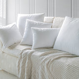Phantoscope 4 Packs Throw Pillow Inserts Hypoallergenic Square Form Sham Stuffer 12 x 12 inches