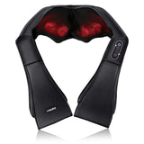 Naipo Shiatsu Back and Neck Massager with Heat Deep Kneading Massage for Neck, Back, Shoulder, Foot and Legs