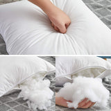 MoMA 16 x 16 Pillow Inserts (Set of 2) - Throw Pillow Inserts - White Couch Pillow