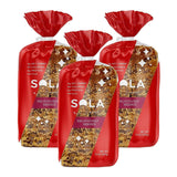 SOLA Deliciously Seeded Low Carb Sandwich Bread Loaf (3 Pack)