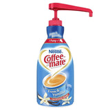 Nestle Coffee-mate Coffee Creamer, French Vanilla, liquid pump bottle, 50.7 Fl Oz (Pack of 2)