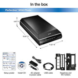 Epson Perfection V550 Color Photo, Image, Film, Negative & Document Scanner with 6400 dpi optical resolution