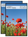 MCS 22.38x34 Inch (2pk) Original Poster Frame, Black (65548)