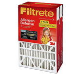 Filtrete 20x25x4, AC Furnace Air Filter, MPR 1000 DP, Micro Allergen Defense Deep Pleat, 2-Pack