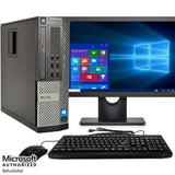 Desktop Computer Package Compatible With Dell OptiPlex 990, Intel Core i5, 16GB RAM, 2TB HDD, DVD, 20 Inch Monitor, Keyboard, Mouse