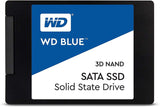 WD Blue 3D NAND 500GB PC SSD - SATA III 6 Gb/s, 2.5"/7mm - WDS500G2B0A