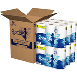 Sparkle Paper Towels, 18 Pick-A-Size Plus Rolls = 37 Regular Rolls, Longer Lasting Rolls, White, 115 Sheets Per Roll