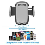 Beam Electronics Universal Smartphone Car Air Vent Mount Holder Cradle