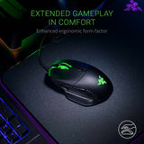 Razer Basilisk Gaming Mouse: 16,000 DPI Optical Sensor - Chroma RGB Lighting - 8 Programmable Buttons - Mechanical Switches - Matte Black