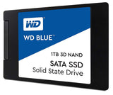 WD Blue 3D NAND 1TB PC SSD - SATA III 6 Gb/s, 2.5"/7mm - WDS100T2B0A