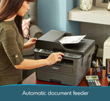 Brother Monochrome Laser Printer, Compact All-In One Printer, Multifunction Printer, MFCL2710DW, Wireless Networking and Duplex Printing