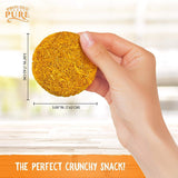 Proudly Pure Keto Friendly Parmesan Cheese Crisps Low Carb Snacks, Healthy Diet Food Crackers 100% Natural Aged Cheesy Parm Chips (Original, 3 Pack)