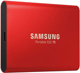 Samsung T5 Portable SSD - 500GB - Metallic Red - USB 3.1 External SSD (MU-PA500R/WW)
