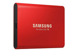 Samsung T5 Portable SSD - 1TB - Metallic Red - USB 3.1 External SSD (MU-PA1T0R/WW)