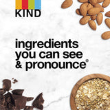 KIND Healthy Grains Granola Bars, Almond Butter Dark Chocolate, Gluten Free, 1.2 oz, 40 Count