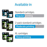 HP 62XL | Ink Cartridge | Black | C2P05AN