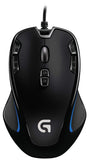 Logitech G300s Optical Ambidextrous Gaming Mouse – 9 Programmable Buttons, Onboard Memory