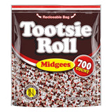Tootsie Roll Midgees, Resealable Stand-up Pouch, 700-Count