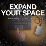Seagate Backup Plus Portable 5TB External Hard Drive HDD – Silver USB 3.0 for PC Laptop and Mac, 2 Months Adobe CC Photography (STDR5000101)