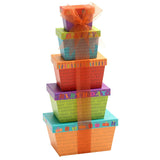 Broadway Basketeers Gift Tower, Happy Birthday Celebration
