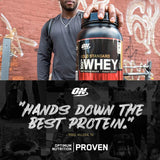 OPTIMUM NUTRITION GOLD STANDARD 100% Whey Protein Powder From Whey Isolates, Vanilla Ice Cream - 2 Pound