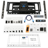 Mounting Dream Full Motion TV Mount Wall Bracket TV Wall Mounts for 42-75 Inch TV, Premium TV Bracket