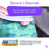 Jiobit - Smallest Real-Time Location Tracker for Kids | Highly Secure, KidSAFE Approved, Lightweight, Durable, Live Notifications |
