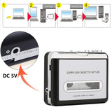 Reshow Cassette Player – Portable Tape Player Captures MP3 Audio Music via USB