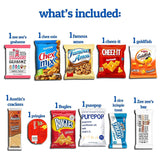 College Box Care Package (45 Count) Snacks Cookies Bars Chips Candy Ultimate Variety Gift Box Pack Assortment Basket Bundle Mixed Sampler Treats