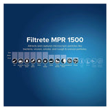 Filtrete 16x25x1, AC Furnace Air Filter, MPR 1500, Healthy Living Ultra Allergen, 2-Pack
