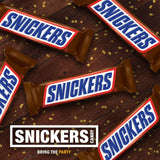 SNICKERS Singles Size Chocolate Candy Bars 1.86-Ounce Bar 48-Count Box