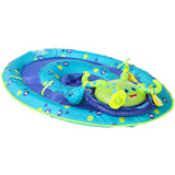 SwimWays Baby Spring Float Activity Center with Canopy - Inflatable Float for Children with Interactive Toys and UPF Sun Protection -  Octopus