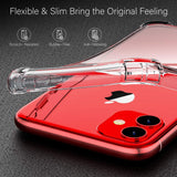 Vapesoon iPhone 11 Case,Ultra-Thin HD Clear Slim Soft TPU Protective Case