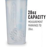 BlenderBottle Classic Loop Top Shaker Bottle, 28-Ounce, Aqua/Aqua