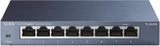 TP-Link 8 Port Gigabit Ethernet Network Switch | Ethernet Splitter | Sturdy Metal w/ Shielded Ports