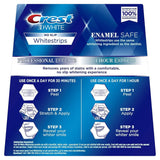 Crest 3D White Professional Effects Whitestrips Whitening Strips Kit, 22 Treatments, 20 Professional Effects + 2 1 Hour Express Whitestrips
