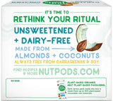 nutpods Caramel 4-pack, Unsweetened Dairy-free Coffee Creamer, Whole 30 Approved and Great Keto Coffee Creamer, Vegan Coffee Creamer