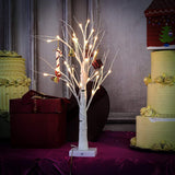 LED White Birch Tree Light 8 Lighting Modes 5ft Christmas Decorative Lighted Branches Tree Decor