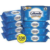 Cottonelle FreshCare Flushable Wipes for Adults, Wet Wipes, Alcohol Free, 336 Wet Wipes per Pack